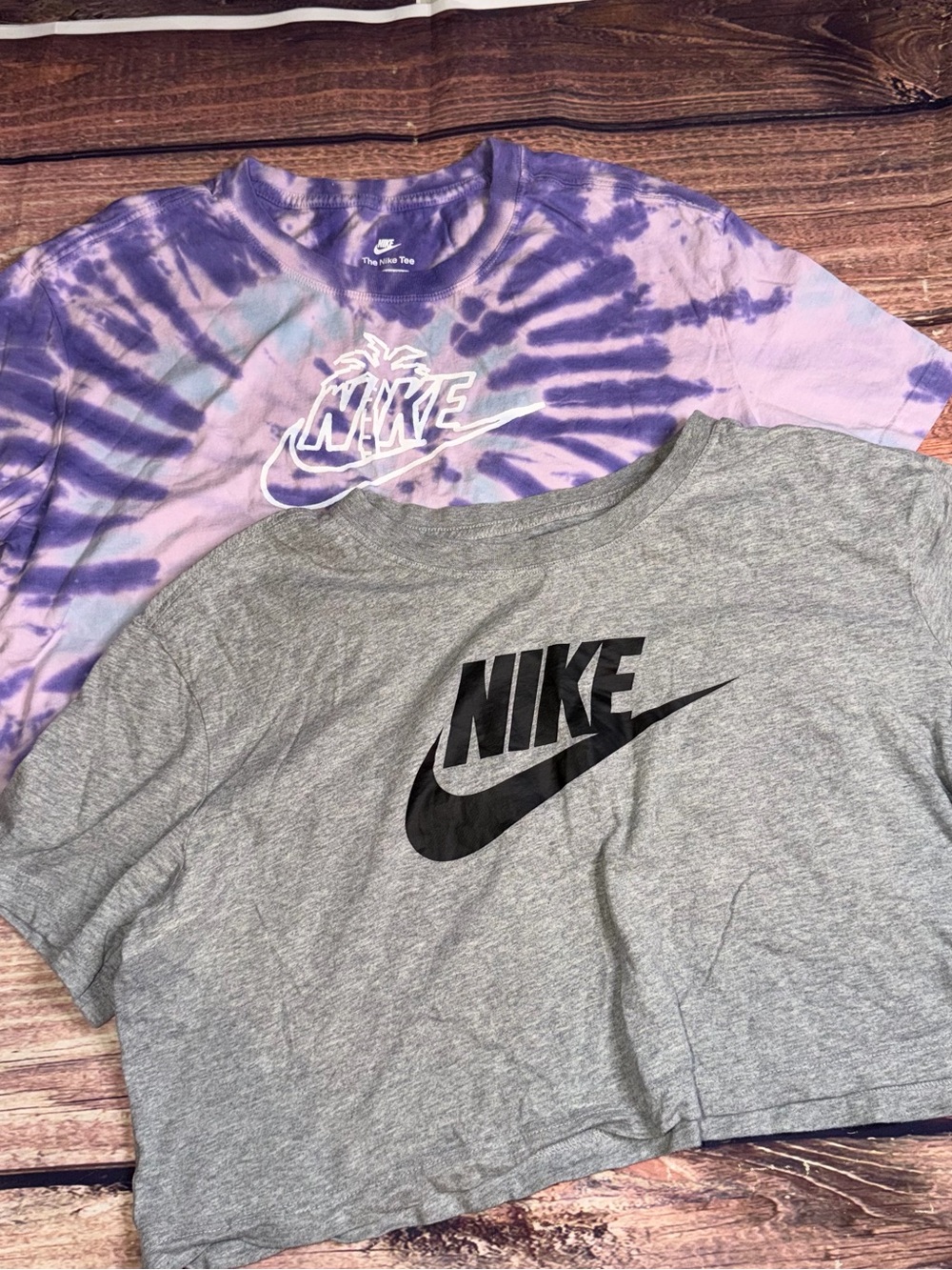 Nike Crop Top Bundle | Athleisure Y2K Streetwear 2-Piece Bundle Size medium